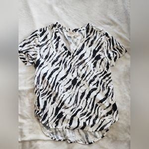 Cloth & Stone Zebra Top